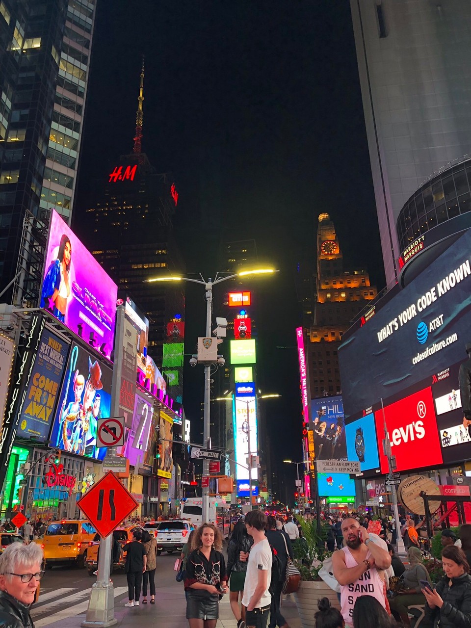 Vereinigte Staaten - New York - First Time at Times Square NYC
