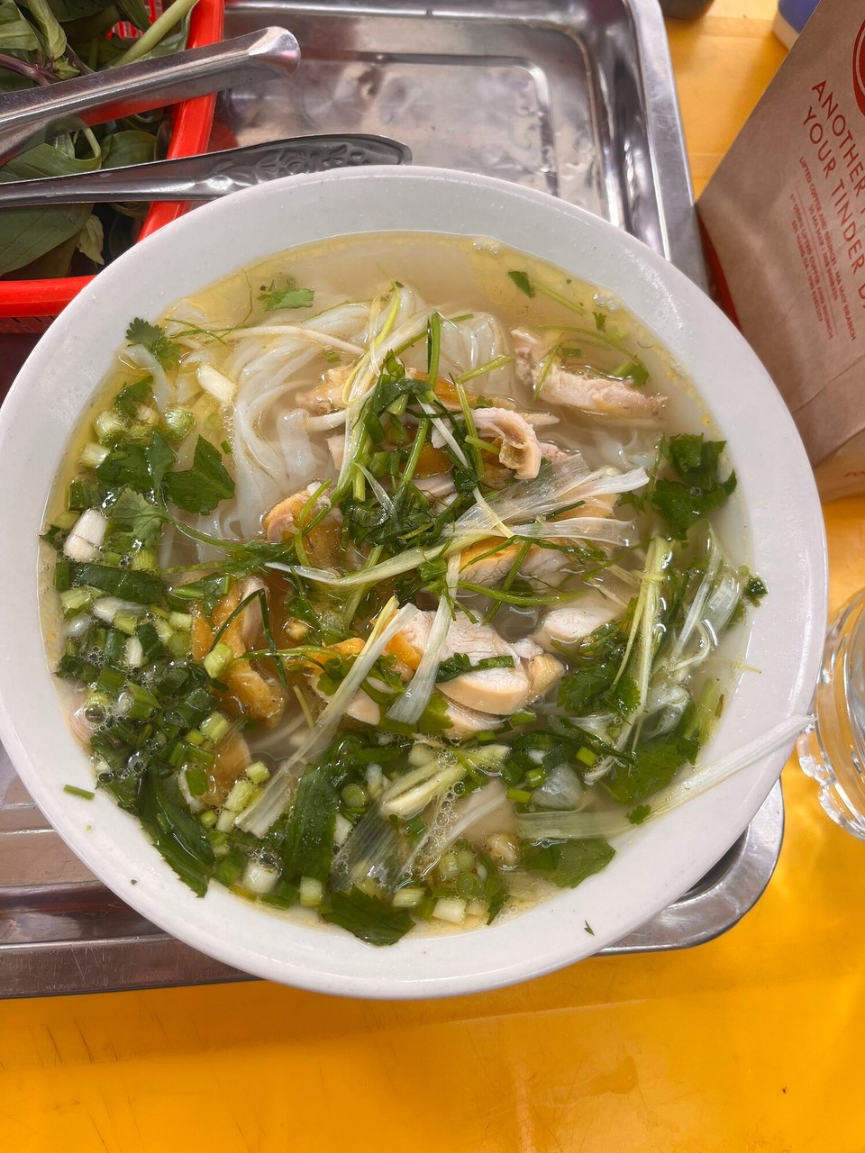 Vietnam - Hanoi - Final pho for lunch 