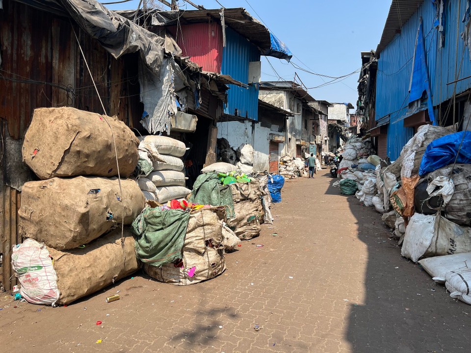 Indien - Mumbai - Im Slum