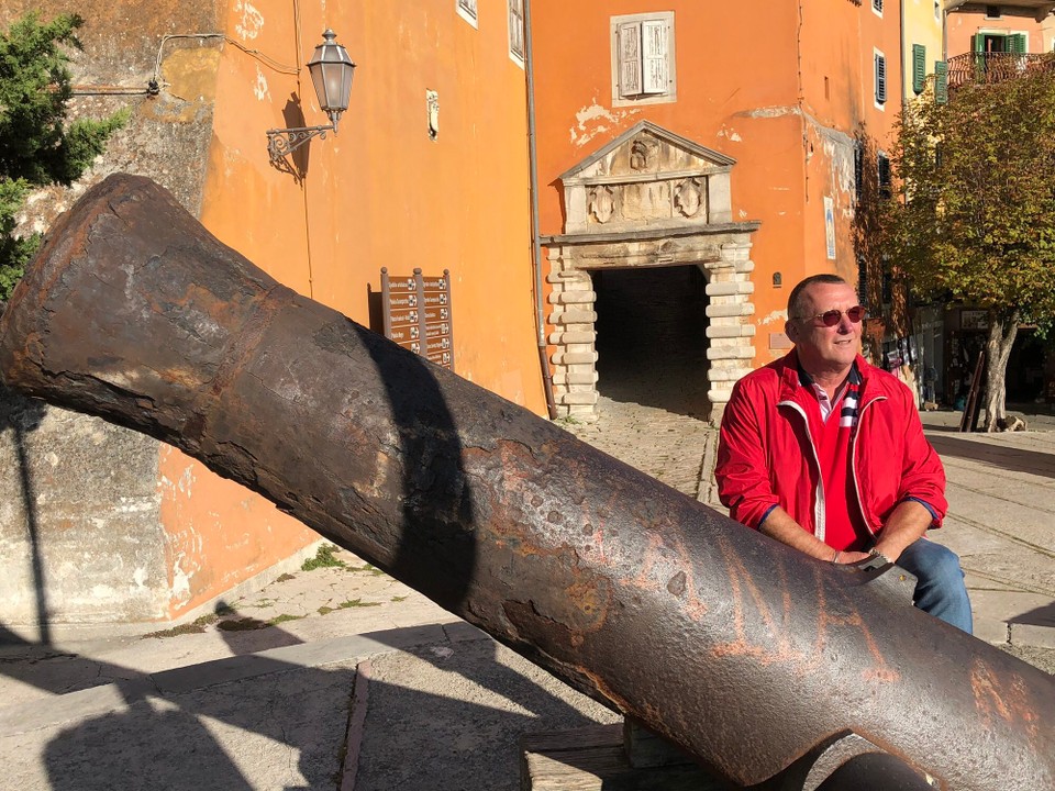 Kroatien - Labin - Eingang Altstadt Lapin