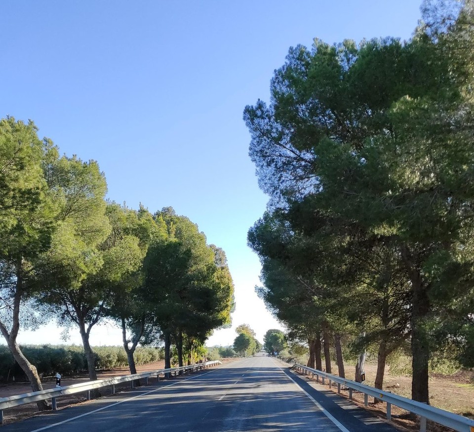 Spanien - Cartagena - unendliche Straßen