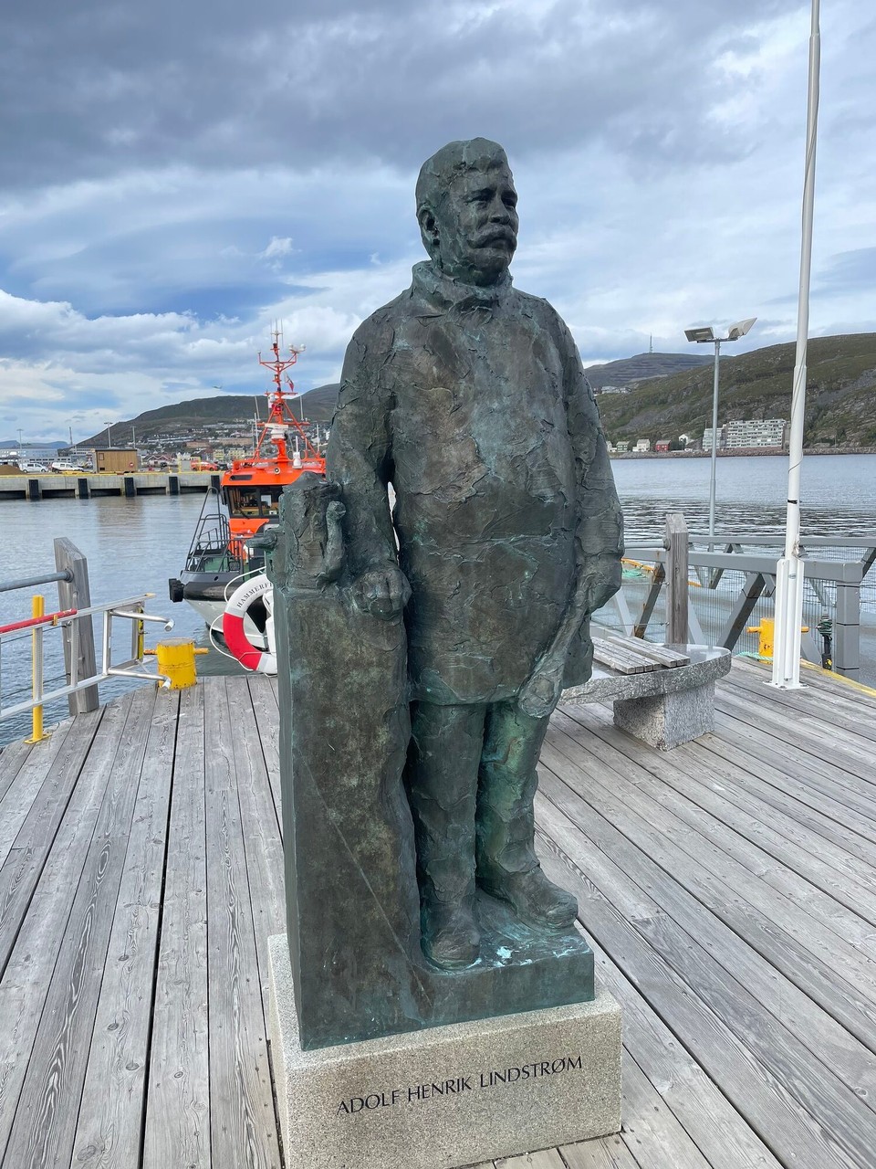 Norwegen - Nordkapp - Ein wichtiger Mann der Expeditionen: der Koch 