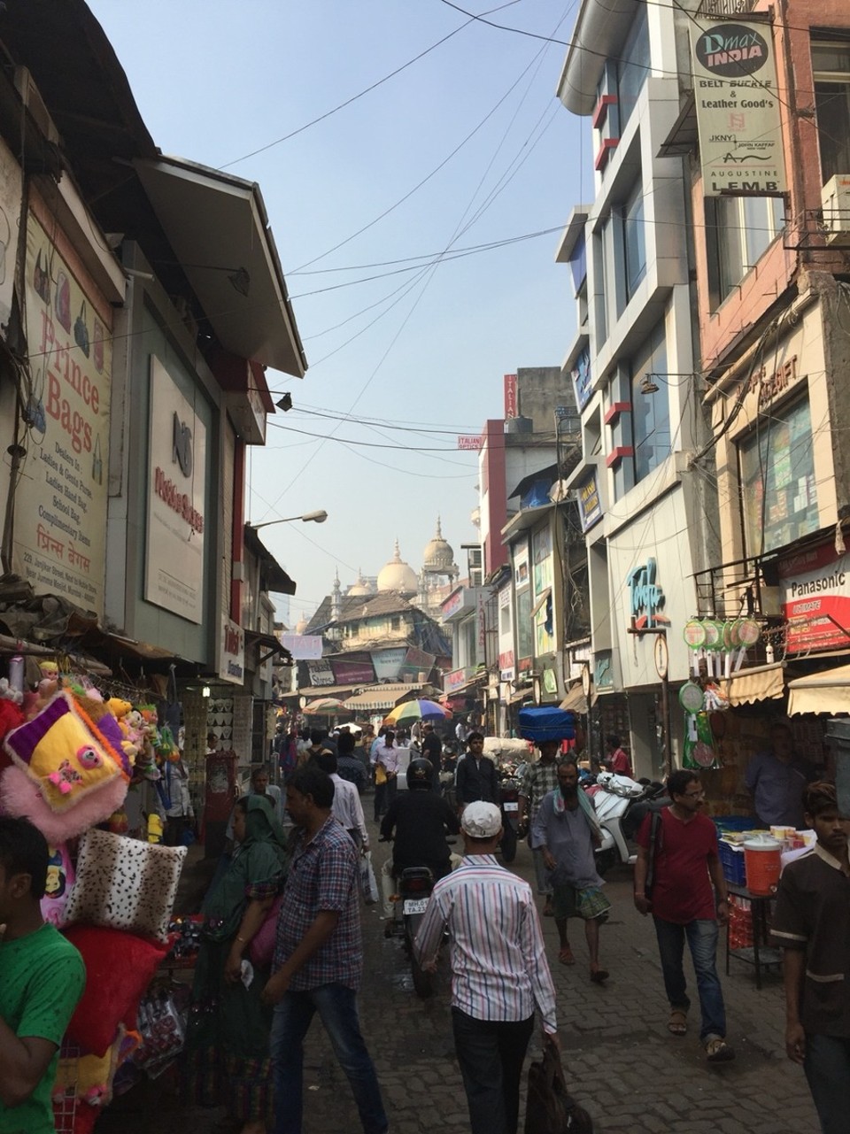 Indien - Mumbai - Blick auf Jama Masjid (Moschee) 