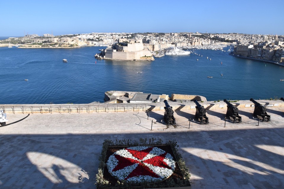 Malta - Valletta - Valletta gilt als eine der historisch am besten gesicherten Städte der Welt, denn sie wird von einem Ring aus Bastionen umgeben.