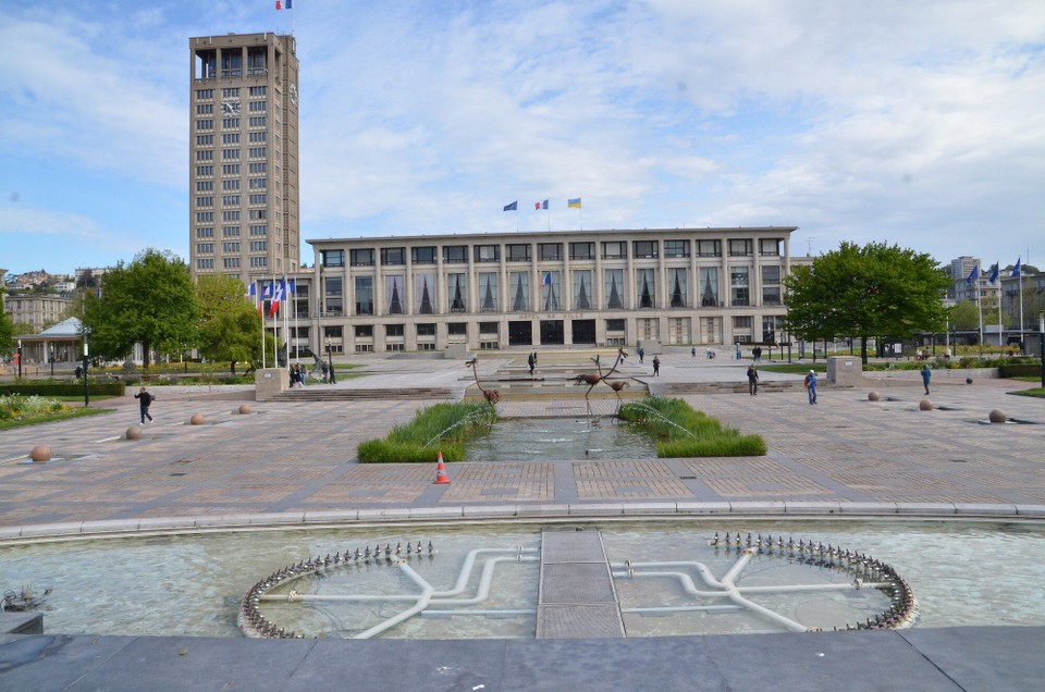 Frankreich - Le Havre - Hôtel de Ville
