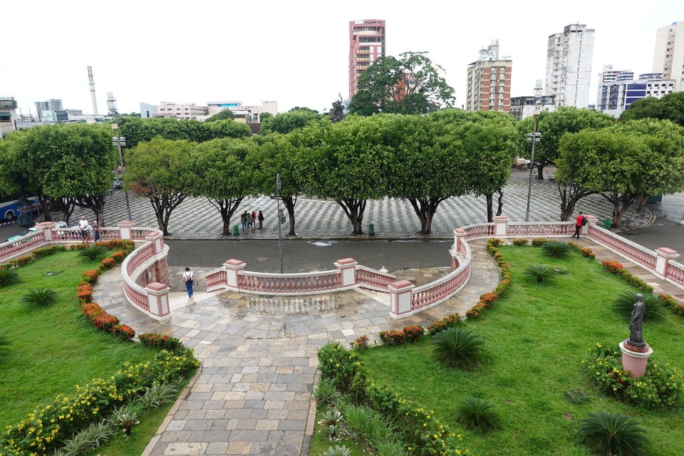 Brasilien - Manaus - Plaz virum Tiater