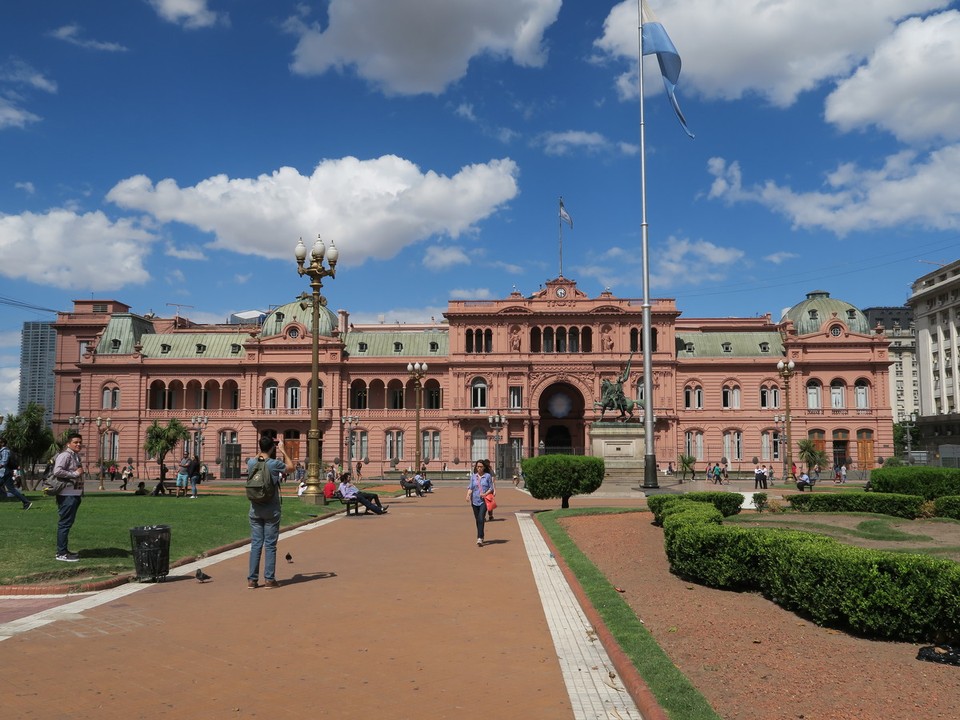 Argentina - Buenos Aires - Casa rosada, siege executif du pouvoir