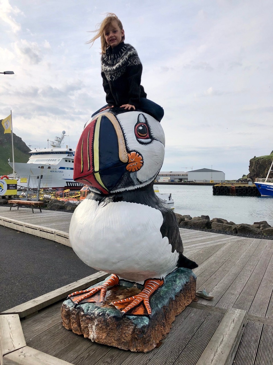 Island - Vestmannaeyjar - Das ist doch ein würdiges Islandabschiedsbild…