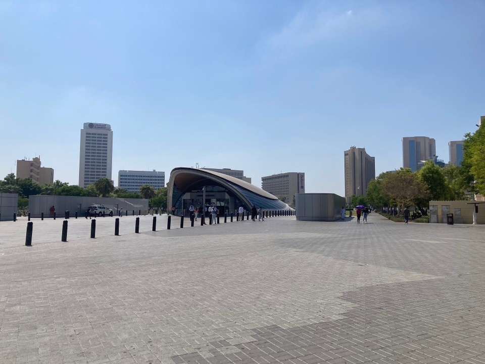 Zypern - Larnaca - Letztes Mal Metro in Dubai benutzen