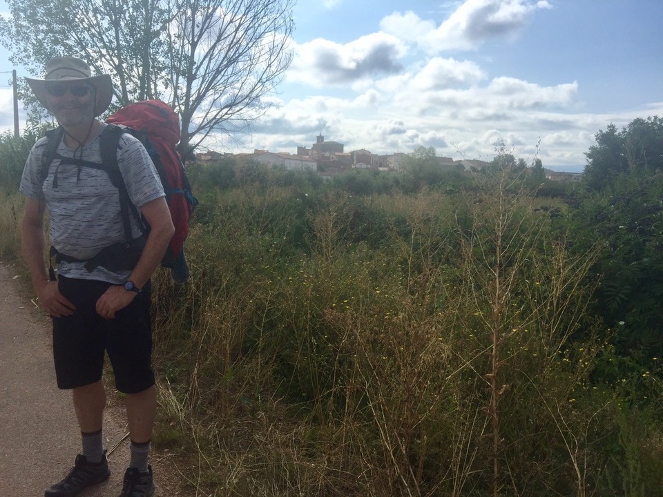  - Spain, Santo Domingo de la Calzada - Ciruena in the distance. 