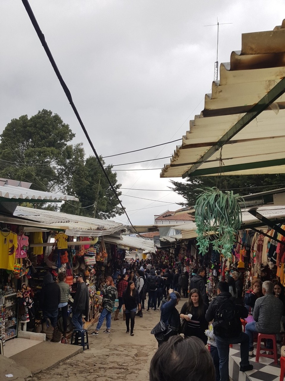 Kolumbien - Bogotá - Es war auch einiges mehr los als beim ersten mal. Dies liegt an der Osterwoche in der gefühlt alle Kolumbianer frei haben... 